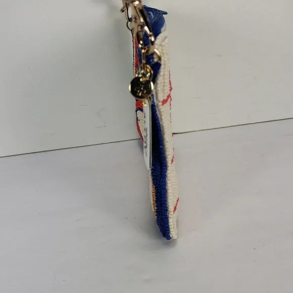 NWT INK + ALLOY LEILA SARDINE SEED BEAD CLUTCH  CROSSBODY BAG PURSE - Picture 6 of 16